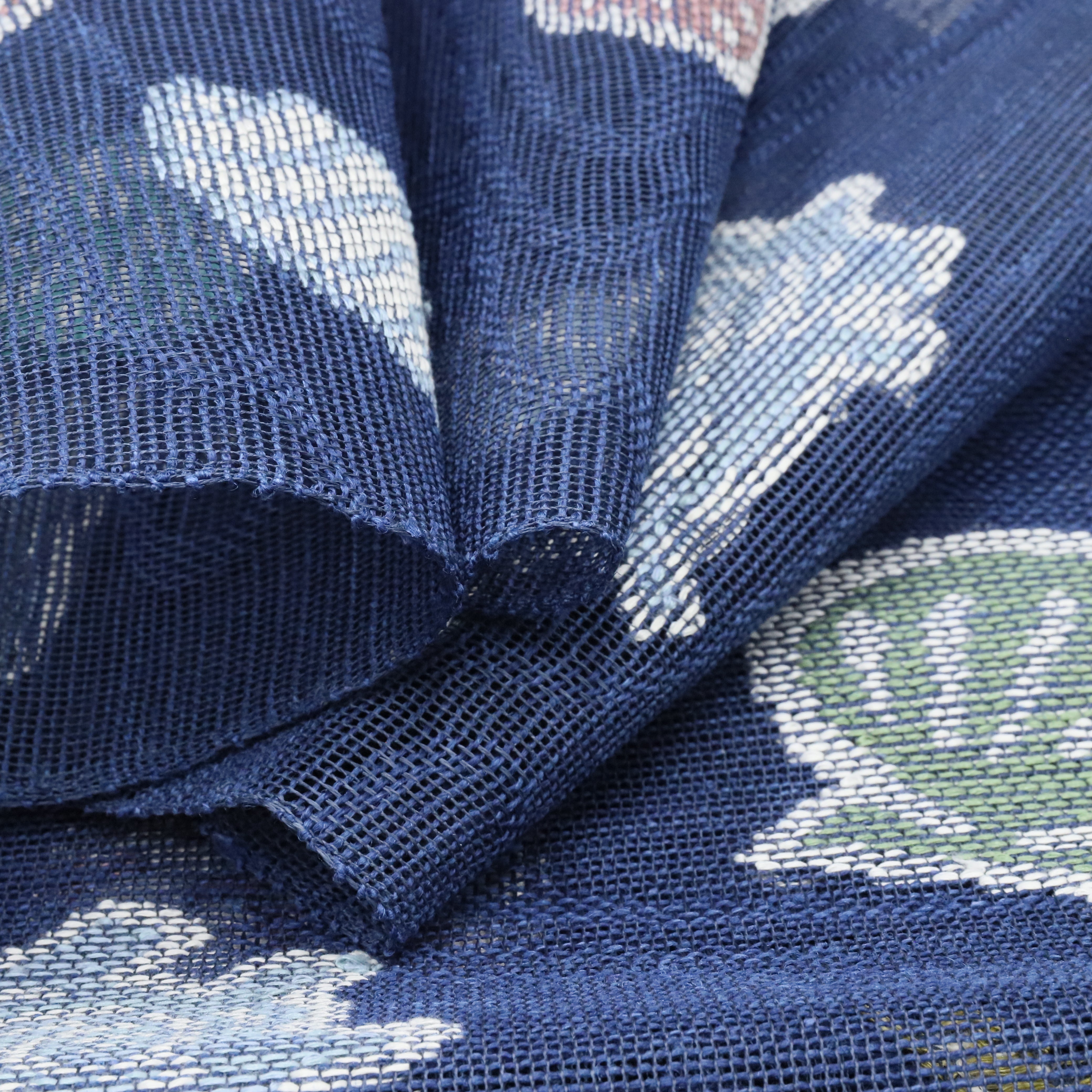 帯屋捨松 夏八寸名古屋帯 貝づくし文 – EMON