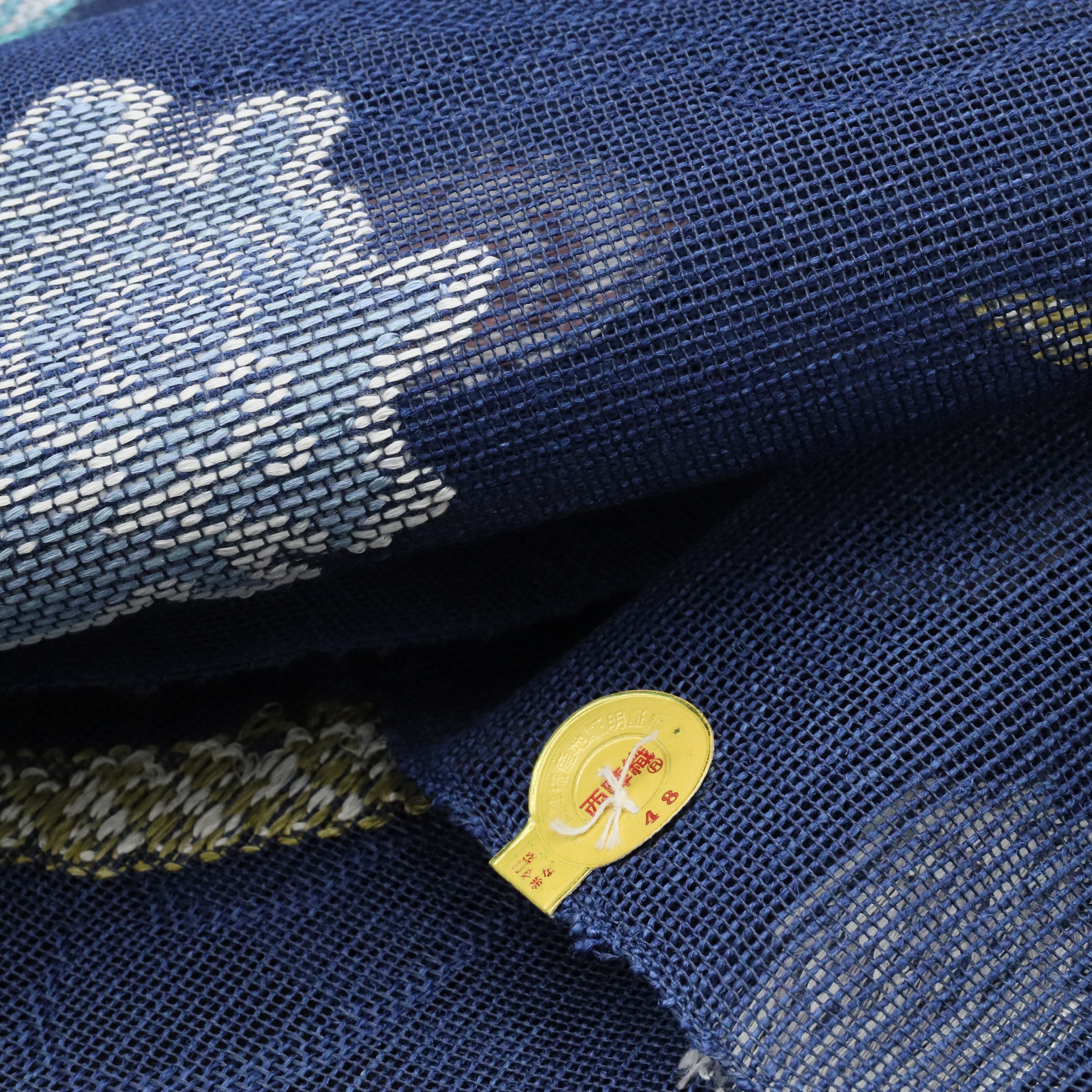 帯屋捨松 夏八寸名古屋帯 貝づくし文 – EMON