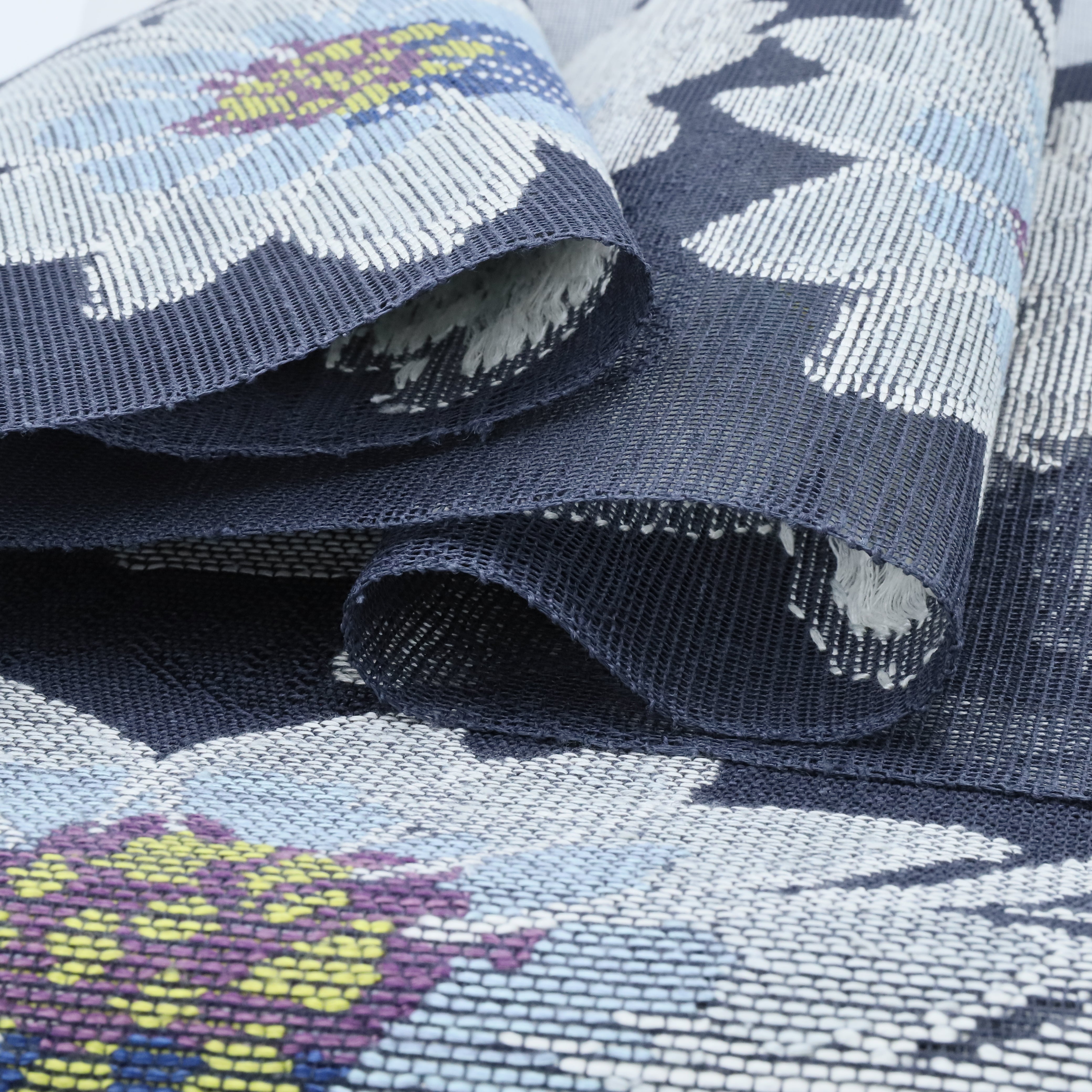 帯屋捨松 夏八寸名古屋帯 涼花文 – EMON