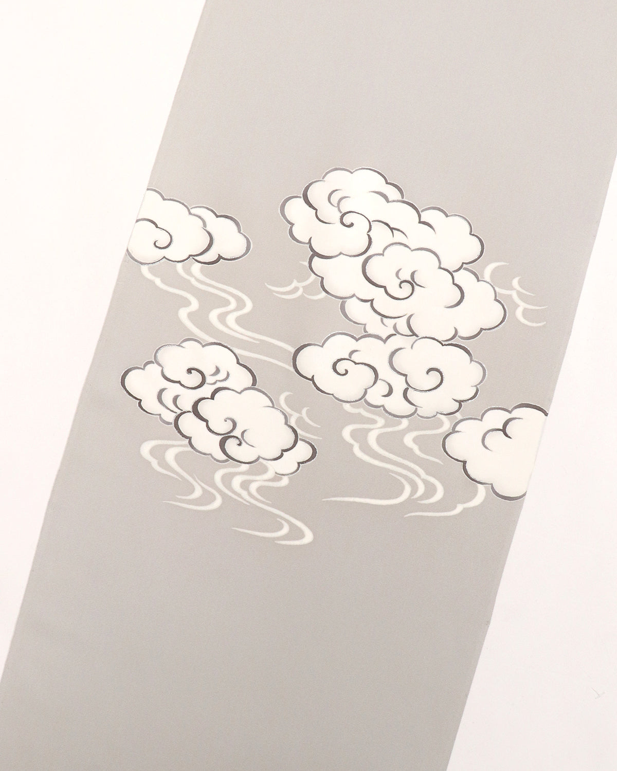 工芸染匠成謙塩瀬本友禅染名古屋帯瑞雲 – EMON