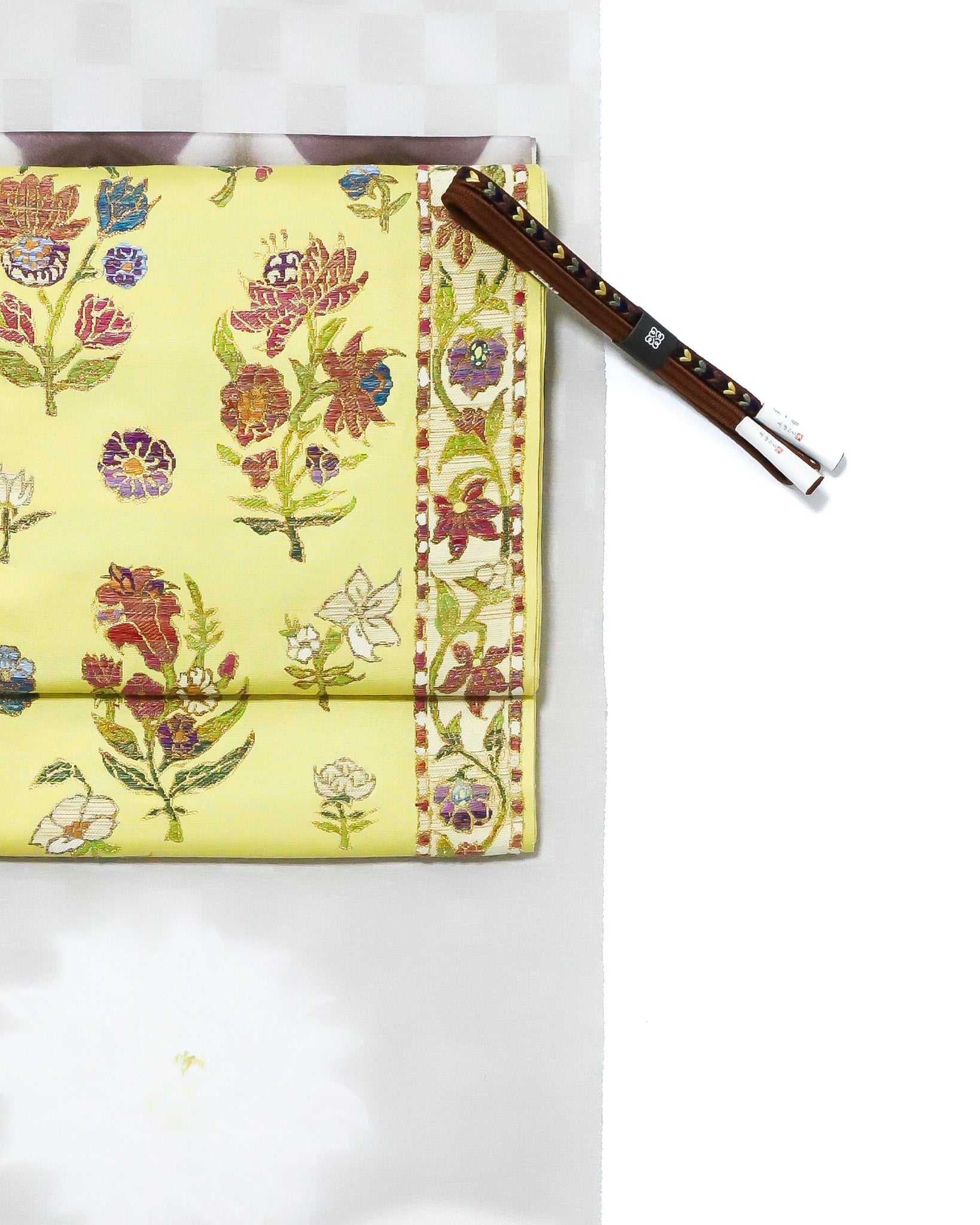 帯屋捨松 花献上紋 袋帯 – EMON