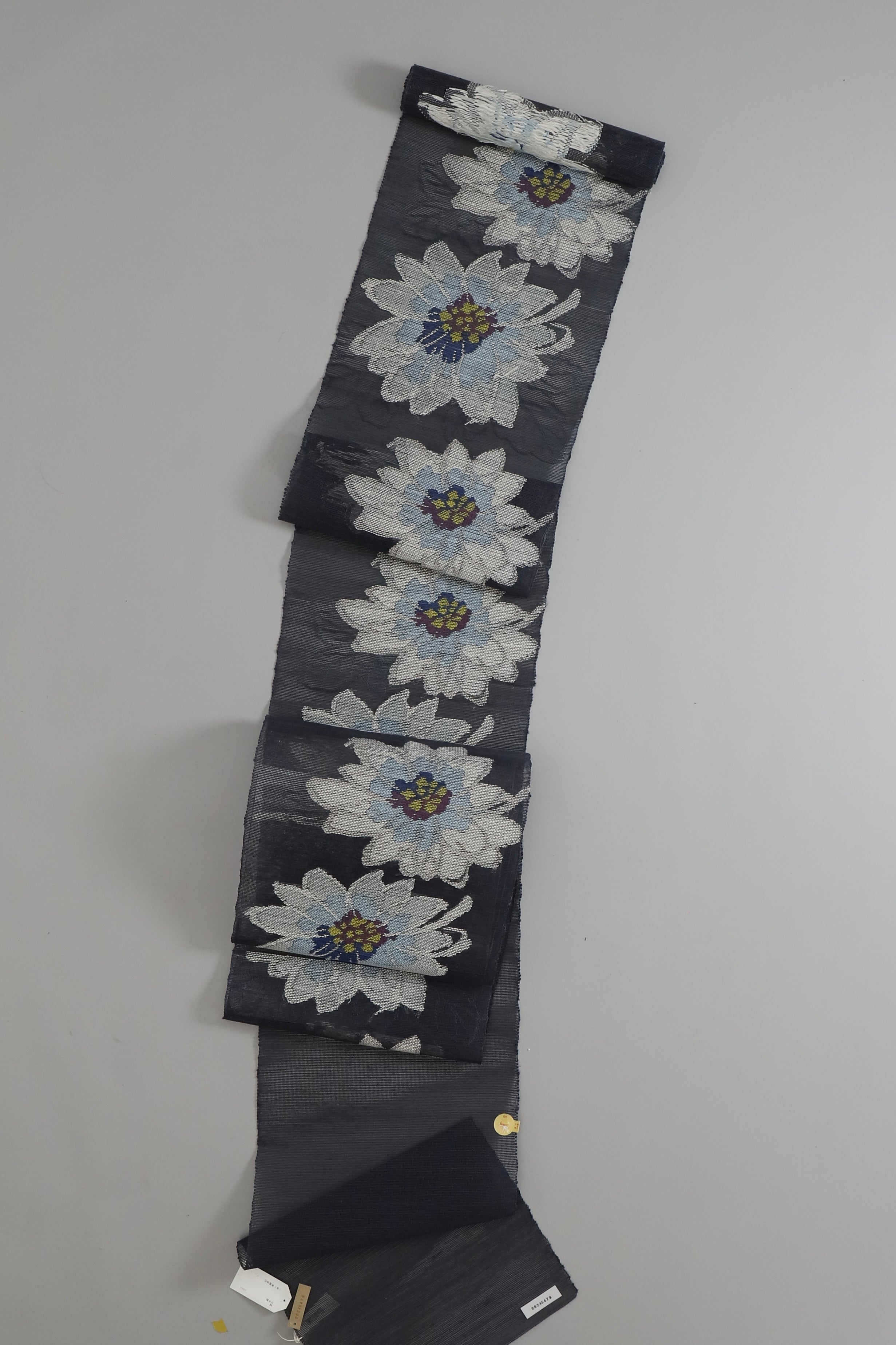 帯屋捨松 夏八寸名古屋帯 涼花文 – EMON