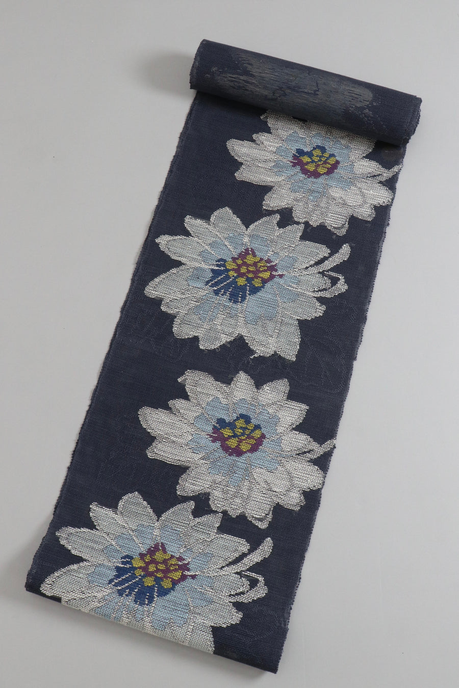 帯屋捨松 夏八寸名古屋帯 涼花文 – EMON