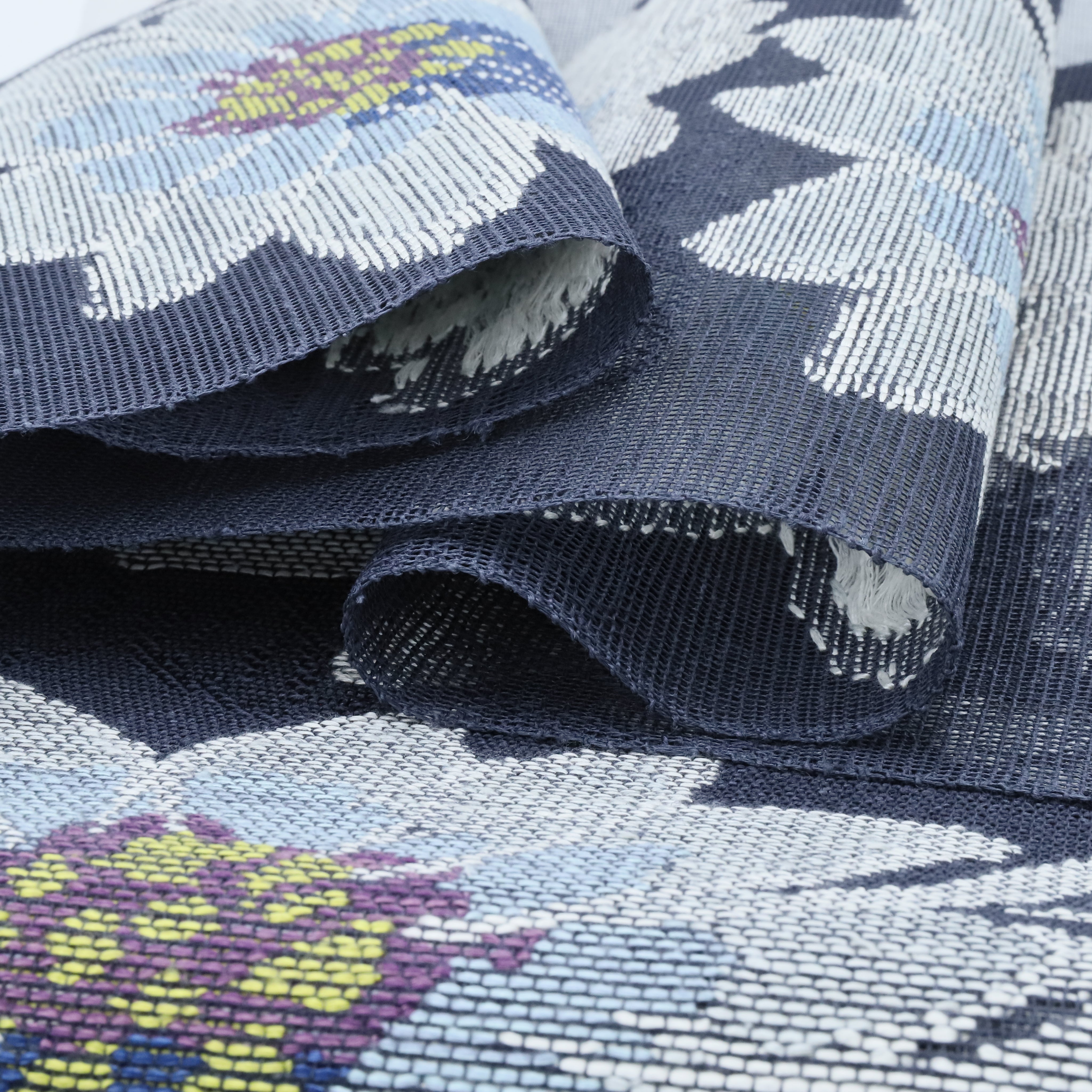 帯屋捨松 夏八寸名古屋帯 涼花文 – EMON