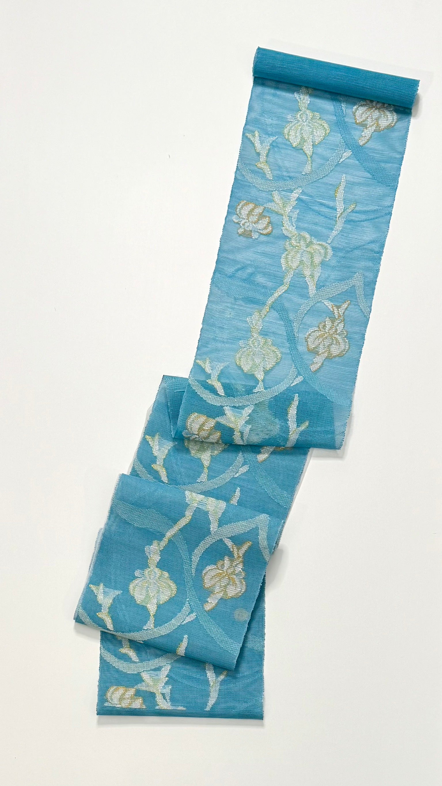 帯屋捨松 夏八寸名古屋帯 夏のワルツ – EMON