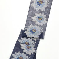 帯屋捨松 夏八寸名古屋帯 涼花文 – EMON