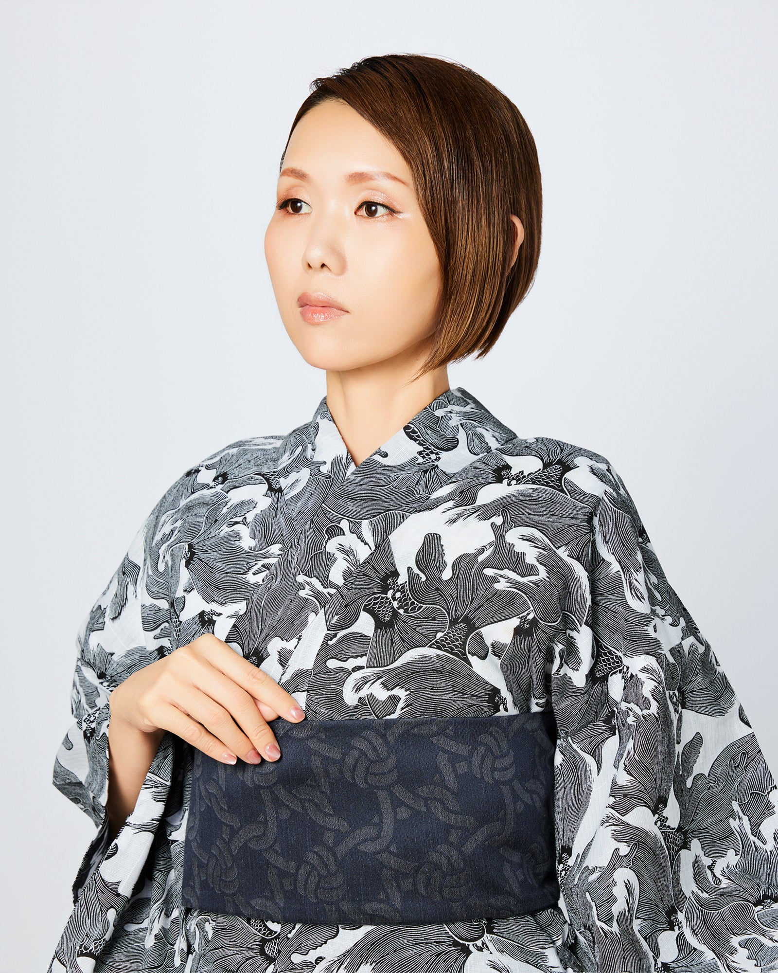 ◆新品◆大人浴衣◆江戸縞黒★高級鮫小紋柄◆フリーサイズ◆モノトーン◆かっこいい Amazon.co.jp: 大人浴衣江戸縞黒高級鮫小紋柄フリーサイズ