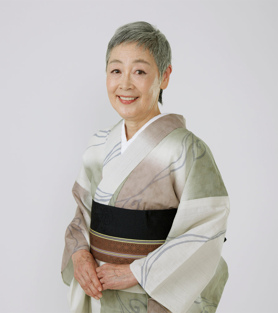 浴衣「古典回帰」水 利休