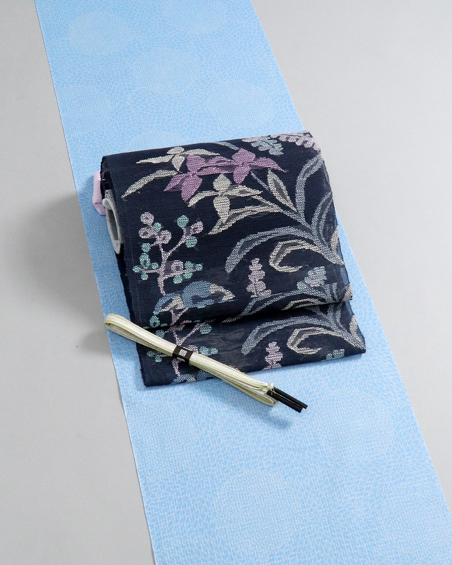 MONTHLY PICK】帯屋捨松夏八寸名古屋帯夏の庭お仕立て代込み – EMON