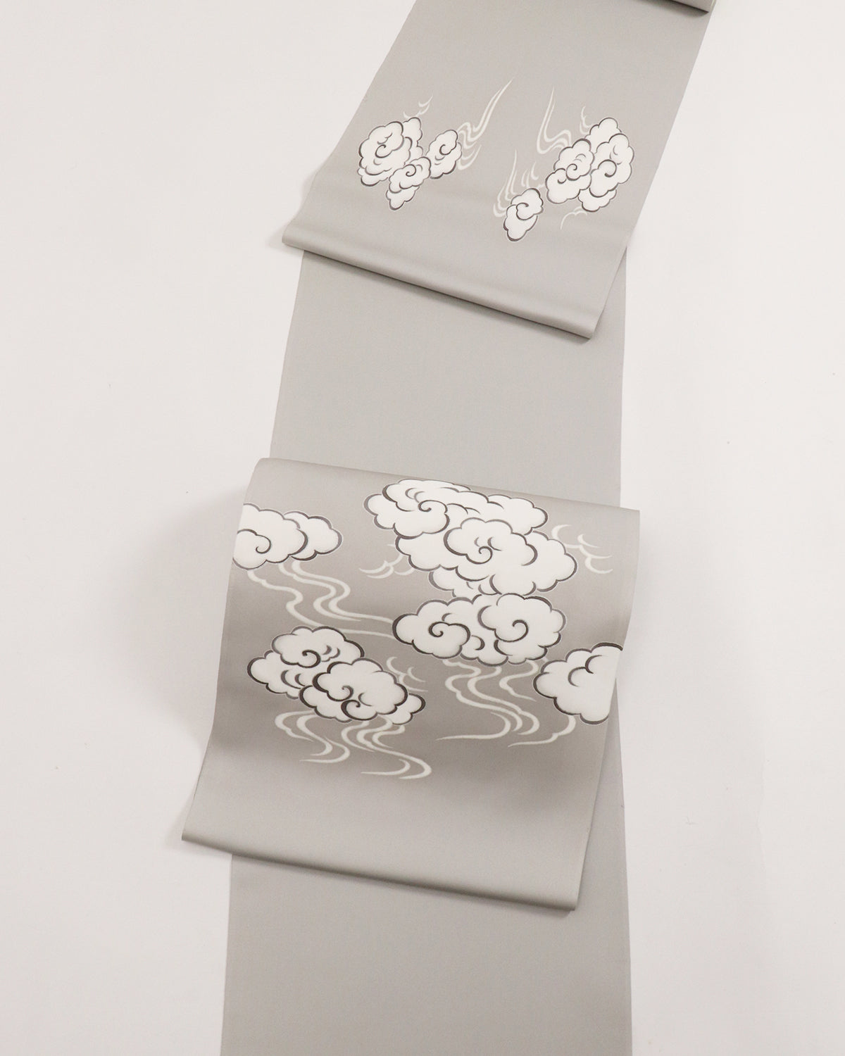 工芸染匠成謙塩瀬本友禅染名古屋帯瑞雲 – EMON