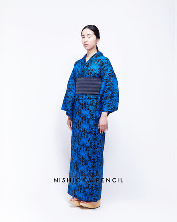 今年人気のブランド品や eim 浴衣 nuance blue yukata line 浴衣