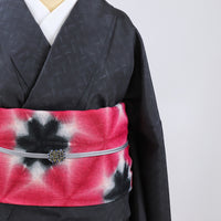 cherry EMON えもん 兵児帯 麻 雪花絞り 麻・兵児帯 – EMON