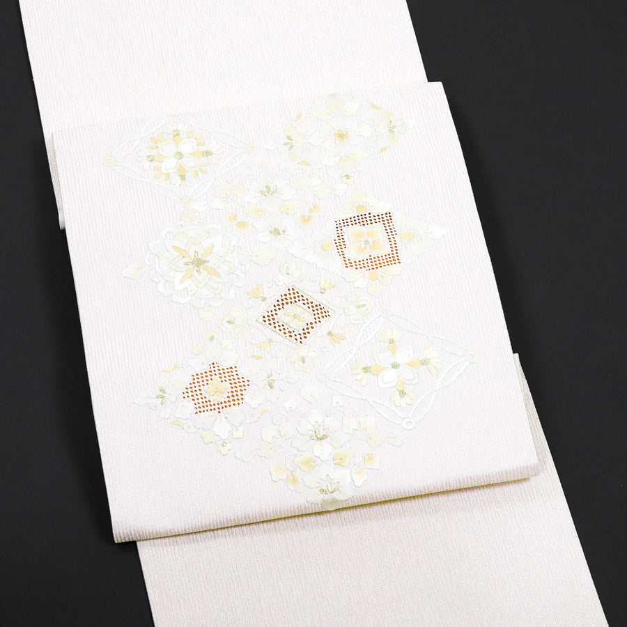 汕頭刺繍　袋帯　フォーマル　カジュアル