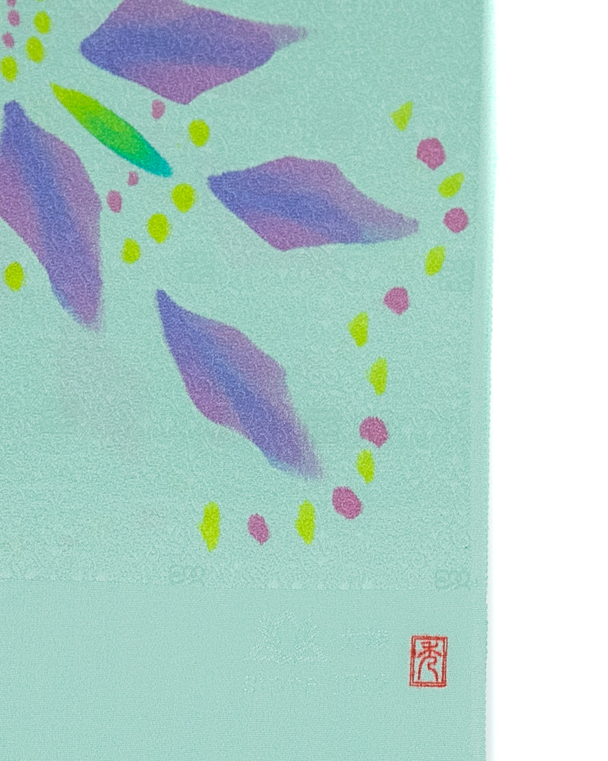 【菱＊華】帯揚げ（洗える正絹帯揚げ）